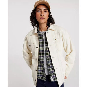 alpine design womens quilted lined chore coat size L NWT MSRP $98